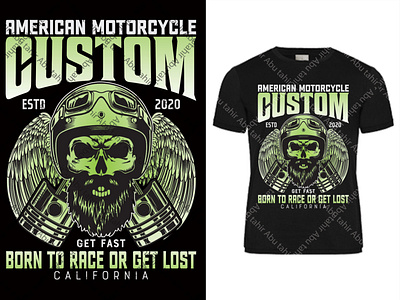 Motorcycle T Shirt Subscription designs, themes, templates and ...