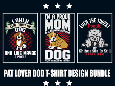 Pat Lover Dog T shirt Design