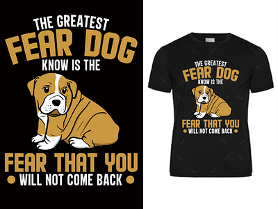 Dog T shirt Design