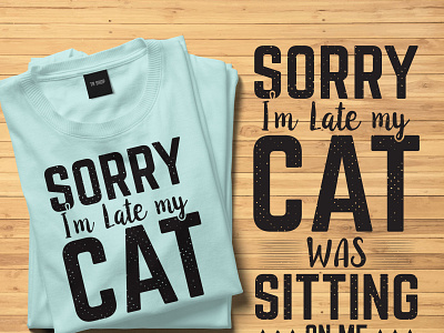 Cat T-shirt Desig