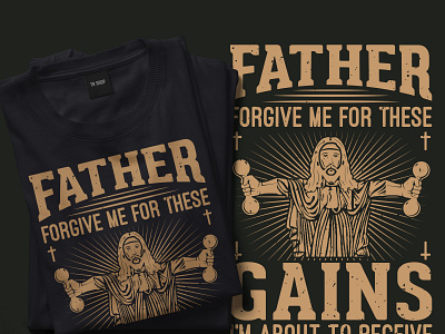 Christian Gym T-shirt Design