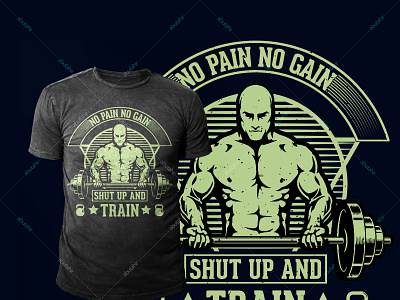 GyM T shirt Design2