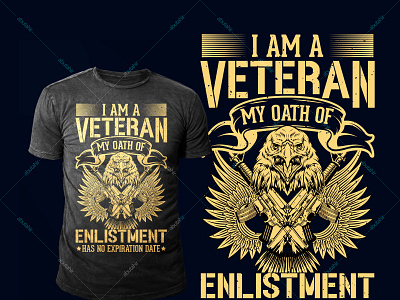 Veteran T Shirt Design By Abu Tahir On Dribbble