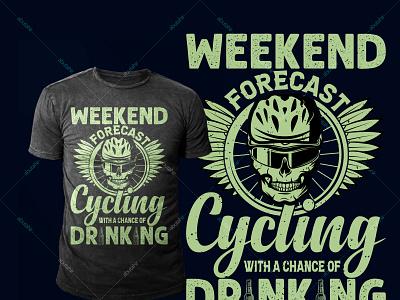 Bicycle T shirt  Design
