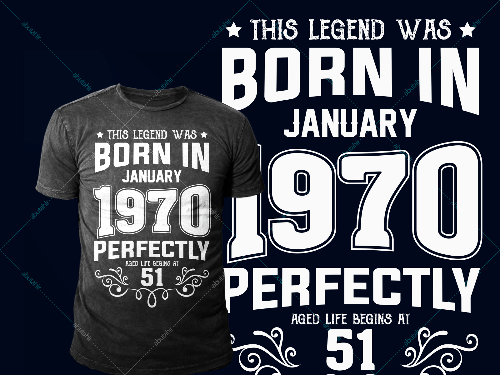 this legend was born in April 1970 perfectly by Abu Tahir on Dribbble