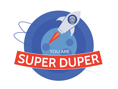 You Are Super Duper Logo charity kids logo
