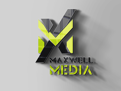 Maxwell Media logo design esport esport logo esportlogo gamer gamer logo gaming logo streamer streamer logo twitch twitch logo twitch.tv