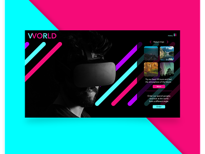 VR world online shop ui design uiux user interface user interface design userinetrface virtualreality vr
