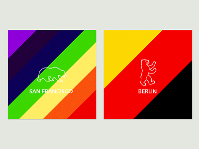 We are moving to Germany bear berlin california germany rainbow san francisco sf
