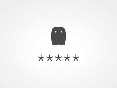 Ghost Chatting black and white futura condensed ghost