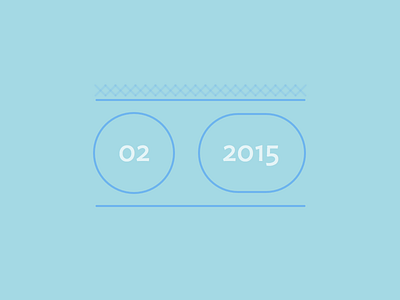Rdio Playlist Cover Image 2015 blue february ideal sans rdio