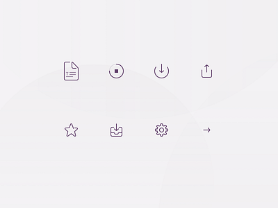 File transfer icons