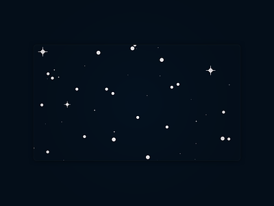 Stars blue night stars
