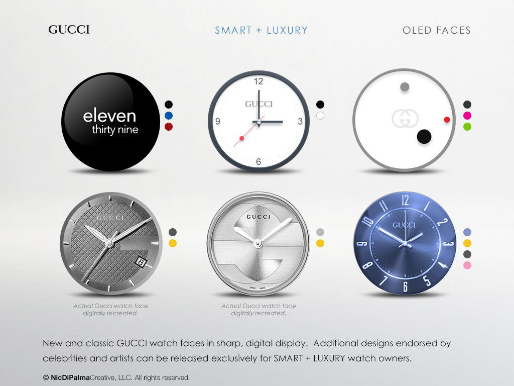 gucci smart watches