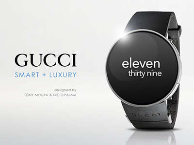 Gucci smartwatch concept