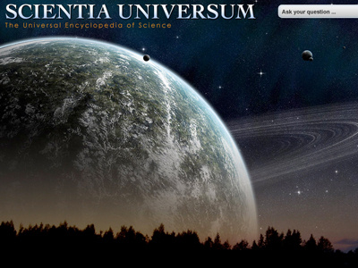 Web - Scientia Universum concept identity web design