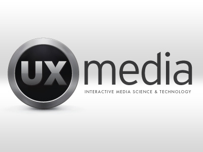 Logo - UX Media brand design identity logo