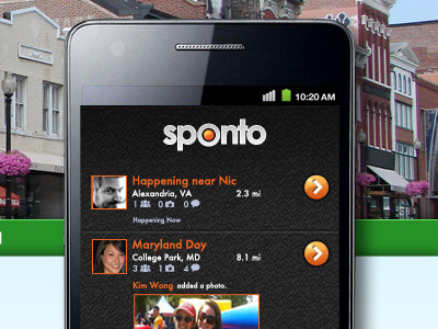 Web - Sponto V2.1 android app design ui uiux ux web design