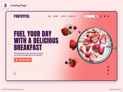 003 - Landing Page | 100 Daily UI Challenge