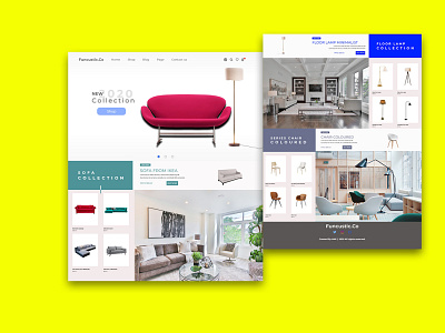 UI WEB FURNITURE design ui web