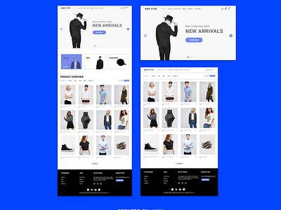 Landing Page UI Fashion Store