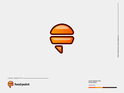 Food Point Logo branding branding and identity design gaming logo identity branding logo logo designer logodesign typography art