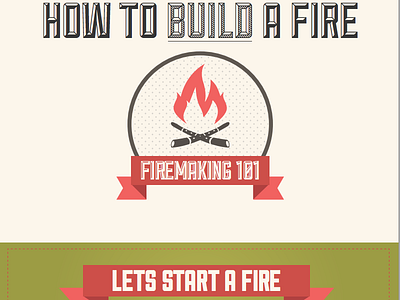 Firemaking Infographic