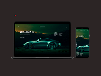 For Porsche company app branding design illustration logo typography ui ux vector web