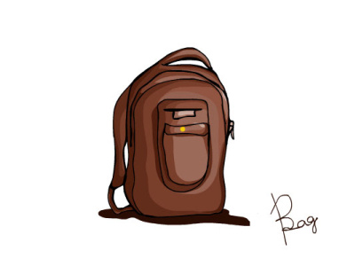 Brown bag illustration