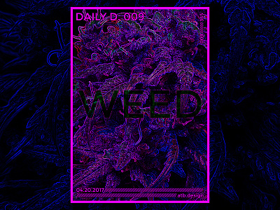 Daily D. 009 abstract art challenge daily everyday illustration poster