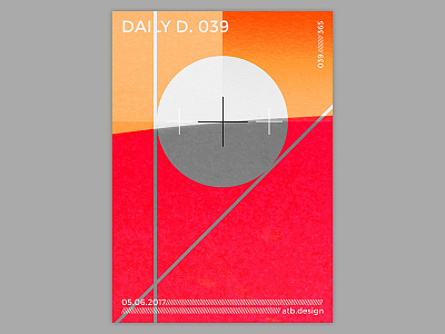 ⚪️ abstract art challenge daily everyday illustration poster