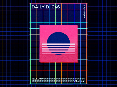 🌅 abstract art challenge daily everyday illustration poster