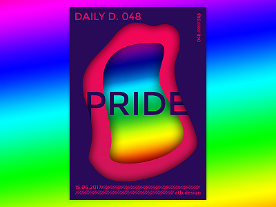 You know what month it is. 🌈✊ abstract art challenge daily everyday illustration poster pride