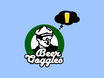 Beer Goggles brand illustration