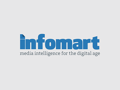 Infomart branding logo