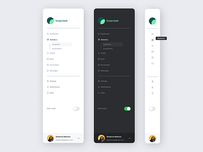 Navigation Bars app design ui ux