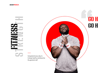 Bodiroga Gym Website Concept