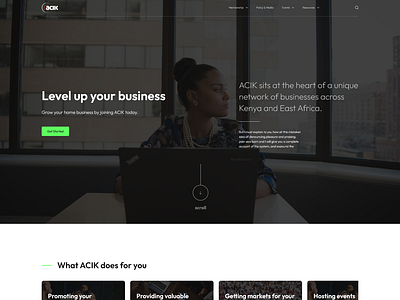 ACIK Landing Page