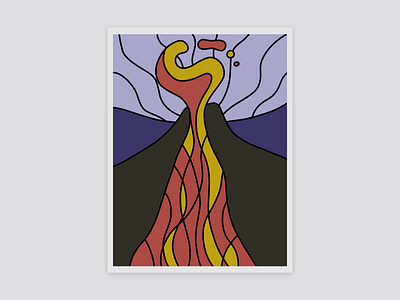 More Volcano Inspired Illustrations