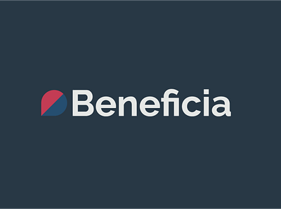 Beneficia logo branding financial illustrator logo