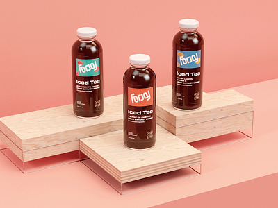 For Joy Case Study beverage bottle brand development branding design focus lab identity logo packaging tea