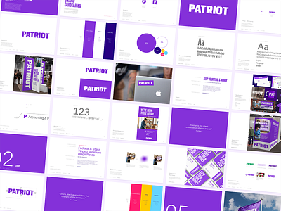 Patriot Case Study brand development brand guidelines branding focus lab identity identity design logotype