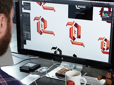 Quill Branding black letter branding focus lab identity identity design lettering logo design process q