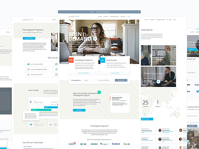 Udacity website overhaul