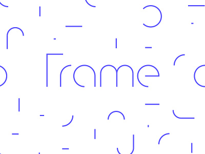 Frame Logotype Exploration brand design brand identity design branding collaboration f focus lab frame identity design logo logo design video collaboration