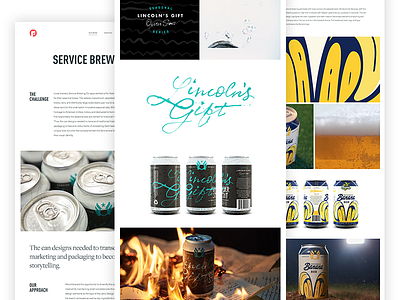 Service Brewing Case Study beer beer can design beer design brewing case study focus lab new work packaging design service brewing