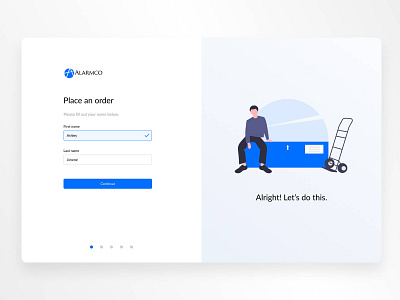 Alarmco - Purchasing Portal app design coda product design purchase order purchasing uidesign user experience ux uxui web webdesign webflow zapier