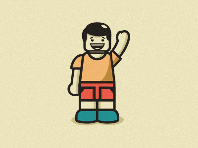 Lego character design fun illustration lego logo