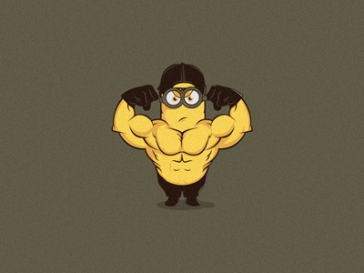 Strong Minion By Rafli On Dribbble