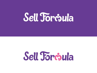 Sell Formula Logo identity lettering logo sell formula type typography